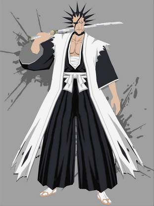 Zaraki Kenpachi Bleach Anime Series Matte Finish Poster Paper Print