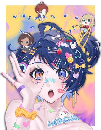 Wonder Egg Priority Anime Series Matte Finish Poster Paper Print