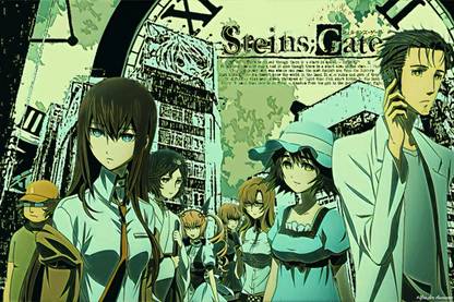 YAA - Anime Series - Steins;Gate Art Effect Poster Set 2 (18inchx12inch) Photographic Paper