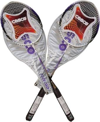 COSCO CB-90 Aluminium, Steel (Frame,Shaft) (Color & Design on Availability) Purple Strung Badminton Racquet