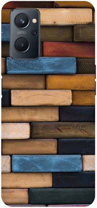 Zaplab Back Cover for OPPO K10, CPH2373 Wall Brick Abstract Art,Printed Back Cover