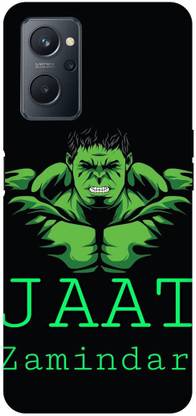 PICHKU Back Cover for REALME 9I-RMX3491-CHOUDHARY,JI,JAAT,JAT,CAST,ARMY,JATT,BOYS