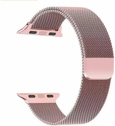 Big Wings Premium Metal Watch Strap for iWatch Series 7/6/5/4/3/2/1/SE (SIZE: 40/41 mm) Smart Watch Strap