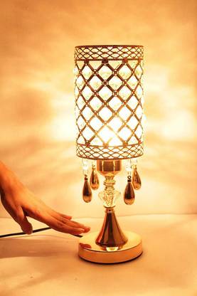COSKIRA Crystal Table Lamp, Bedside Nightstand Desk Lamp Dimmable Nightstand Touch Lamp Night Lamp