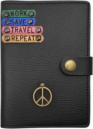 दी ब्लिंग स्टोर्स Customised Quoted Worksavetravelrepeat Passport Cover