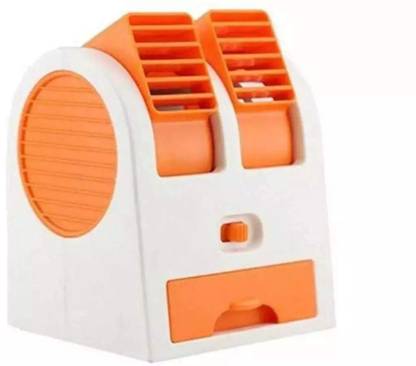 IMMUTABLE Portable Dual Bladeless Mini Cooler Desktop Water Air Conditioner T6 PORTABLE MINI COOLER T6 USB Air Cooler