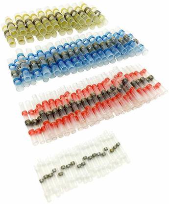 IDUINO 50Pcs Solder Seal Wire Connector Kit Solder Seal Wire Connector Wire Connector