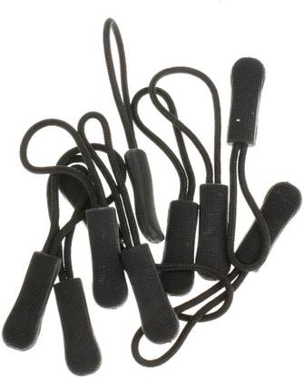 Street27 Non-slip Zipper Pull Cord Rope Ends Lock Zip Puller Zip Fastener Zipper Pull
