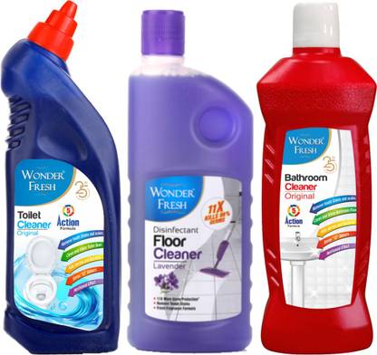 wonder fresh Toilet Cleaner, Floor Cleaner and Bathroom Cleaner