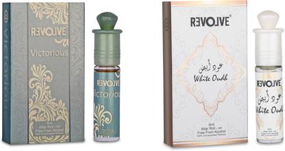 Revolve Victorious & White Oudh Combo Floral Attar