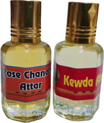 kah attar ROSE CHANDAN & KEWDA ATTAR 12ML EACH Floral Attar