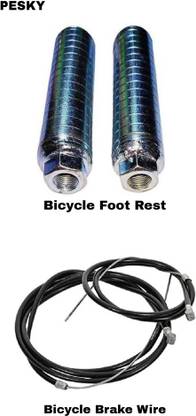 PESKY Bicycle foot Rest + Bicycle Brake Wire Bicycle Brake Disk