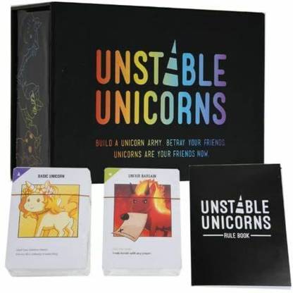 Bestie Toys Unstable Unicorns Base Game Board Funny Cards Games