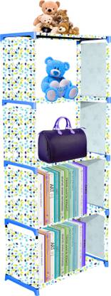 SPIRITED A5 Colourful Leavs Plastic Open Book Shelf