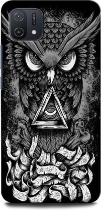 GRAFIQE Back Cover for OPPO A16E OWL, TRIPPY, WORLD, EYE, USA, ILLUMINATI, MASONICO, OWL