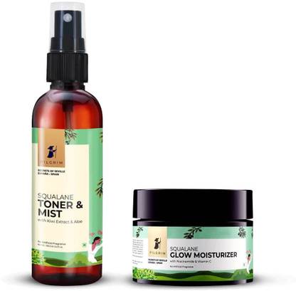 Pilgrim Must-Have Radiant Skin Combo with Niacinamide & Vitamin C, All Skin Type