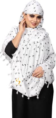 VICHARAN Polycotton Printed Burqa With Hijab