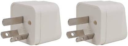wroughton Pack of 2 Universal Travel Traveller Plug 3 Pin Worldwide Adapter For Australia, China & New Zealand Three Pin Plug