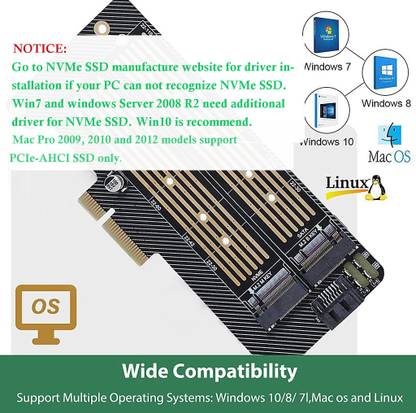 Verilux (b Key) 22110 2280 2260 2242 2230to PCI-e 4.0 x 4 Host Controller Expansion GDDR5 256 MB NVIDIA Chipset 128 bit 612 MHz Graphics Card
