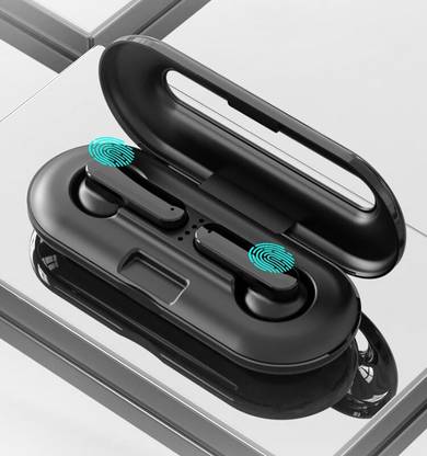 Techobucks New Arrival sleek Touch Control Wireless Bluetooth 5.1 Mini Earphone Earbuds Bluetooth
