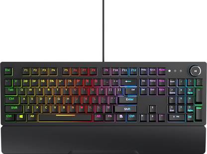Redgear Shadow Blade Wired USB Standard Gaming Keyboard Compatible with Desktop, Laptop, Mac