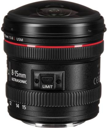 Canon EF 8 - 15 mm f/4L USM Fisheye Prime  Lens