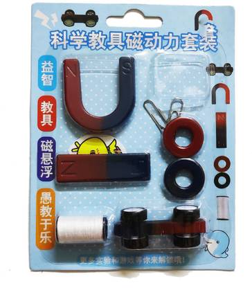Dhinchak Different Shapes of Magnet with Rolling Magnet for Learning Experiments and play Multipurpose Office Magnets Pack of 8