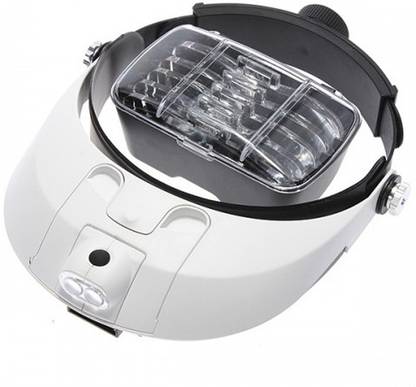 metrotools 2 LED HEADBAND MAGNIFIER MAGNIFYING 5 LENS: 1.0X 1.5X 2.0X 2.5X 3.5X 1.0X 1.5X 2.0X 2.5X 3.5X HEADBAND MAGNIFIER