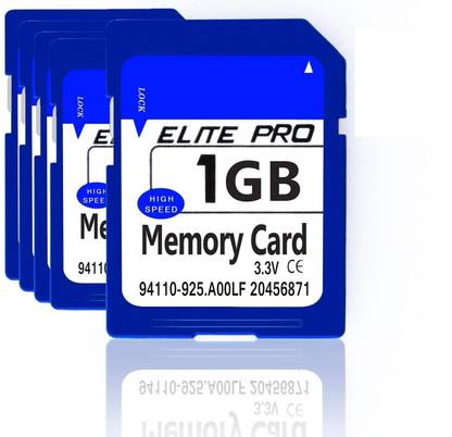 MY TRIDEV 1GB SD Secure Digital Flash Memory Cards 1 GB SD Card UHS Class 3 256 MB/s  Memory Card Compatible with Mobile, Computer