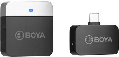 BOYA BY-M1LV-U Type-C 2.4Ghz Wireless Microphone (1Transmitter+1Receiver) Microphone