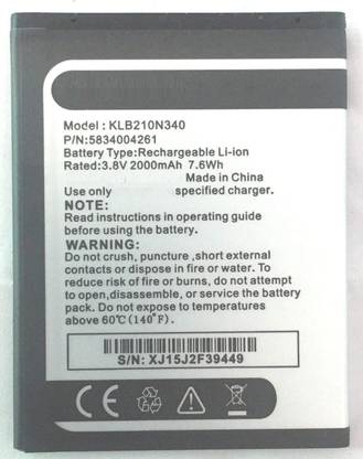 Case Finder Mobile Battery For  Panasonic Eluga I2
