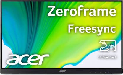 Acer UT222Q 54.61 cm (21.5 inch) Full HD LED Backlit IPS Panel Monitor (UT222Q 21.5 Inch Full HD IPS 10 Point Touch Monitor with AMD FreeSync Technology)