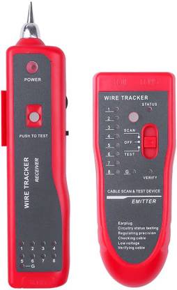 REC Trade Wire Tracker LAN Network Cable Tester RJ11RJ45 Cat5 Cat6 Telephone(RTT-LNT-0115) Digital Multimeter