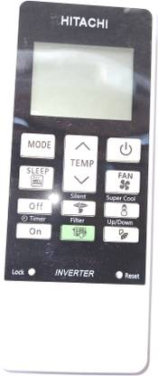 PMRK BEST IN BEST REMOTE COMPATIBLE FOR HITACHI AIR Conditioner Remote WITH FULL WORKING REMOTE hitachi ac, HITACHI AC REMOTE Remote Controller