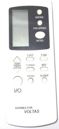 PMRK BEST IN BEST REMOTE COMPATIBLE FOR VOLTAS AIR Conditioner Remote WITH FULL WORKING REMOTE VOLTAS AC, VOLTAS AC Remote Controller