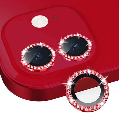 Casesily Camera Lens Protector for iPhone 12 Mini Camera 3D Lens Protector Full Coverage Diamond Stone (Pack of 1)