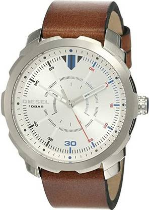 LIGHTWINGS Screen Guard for Diesel Analog Silver Dial Men's Watch-DZ1736