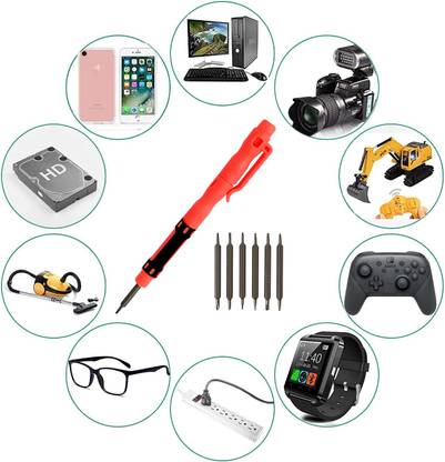 Gabbar ™12 in 1 SW-1033 Precision Pen Style Pocket Repair Tools Ratchet Screwdriver Set