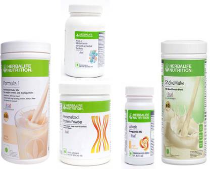 Herbalife Nutrition FORMULA1 VANILLA 500PROTIEN200AFRESH ENERGY DRINK GINGER 50 SHAKEMATE 500 F 2 Protein Shake