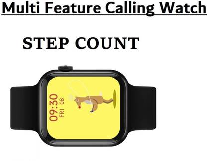Bashaam C106 | W26 Pro Step Count, Heart Rate Monitor With Calling Function (Pack of 1) Smartwatch