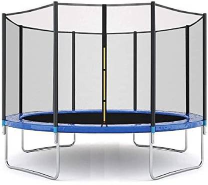 lets play 6 Feet Jumping Trampoline with Enclosure Net and Safety Pad for Kids and Adults Trampoline
