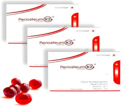periosteum k2 Cissus quadrangularis and Algal calcium with vitamin D3 and Vitamin K2