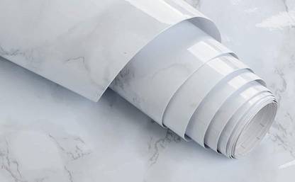 RD ENTERPRISE Decorative White Wallpaper