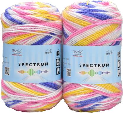 Simi Enterprise Ganga Spectrum S_M Blue candy (500 gm) wool ART-AAGJ