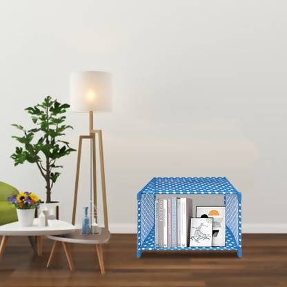 SPIRITED Plastic 2 Shelf Book Organizer Plastic Open Book Shelf