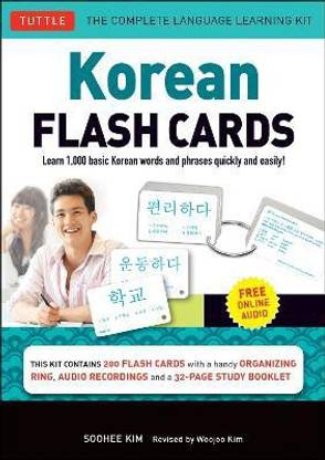 Korean Flash Cards Kit