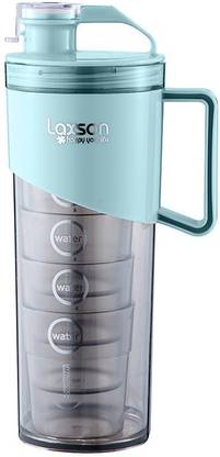 BitFeex 1500 ml Plastic Bottle With Drinking Glass