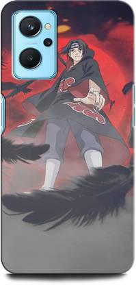 INTELLIZE Back Cover for OPPO A76 ITACHI UCHIHA, GIRL, ANIMATION, ANIME, CARTOON