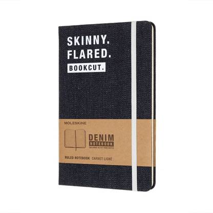Moleskine Denim 'Skinny Flared' Large' A5 Notebook Ruled 192 Pages
