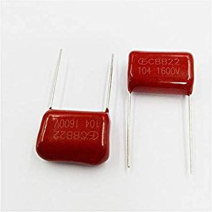 Rohitcircuits 104J,1600 VOLT CAPACITOR Electronic Components Electronic Hobby Kit